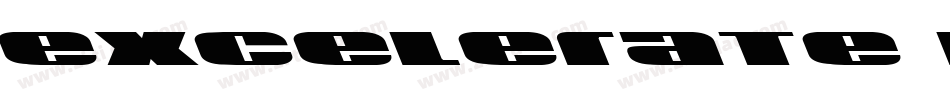 excelerate Left字体转换